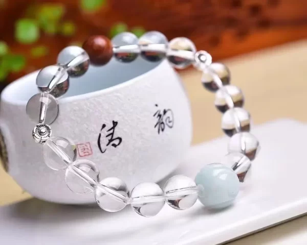 Quartz stone bracelet