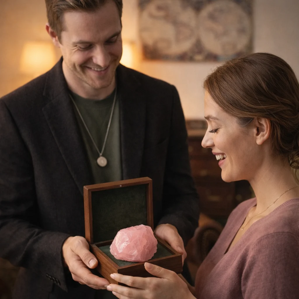 Natural Raw Rose Quartz Crystal (Pink)